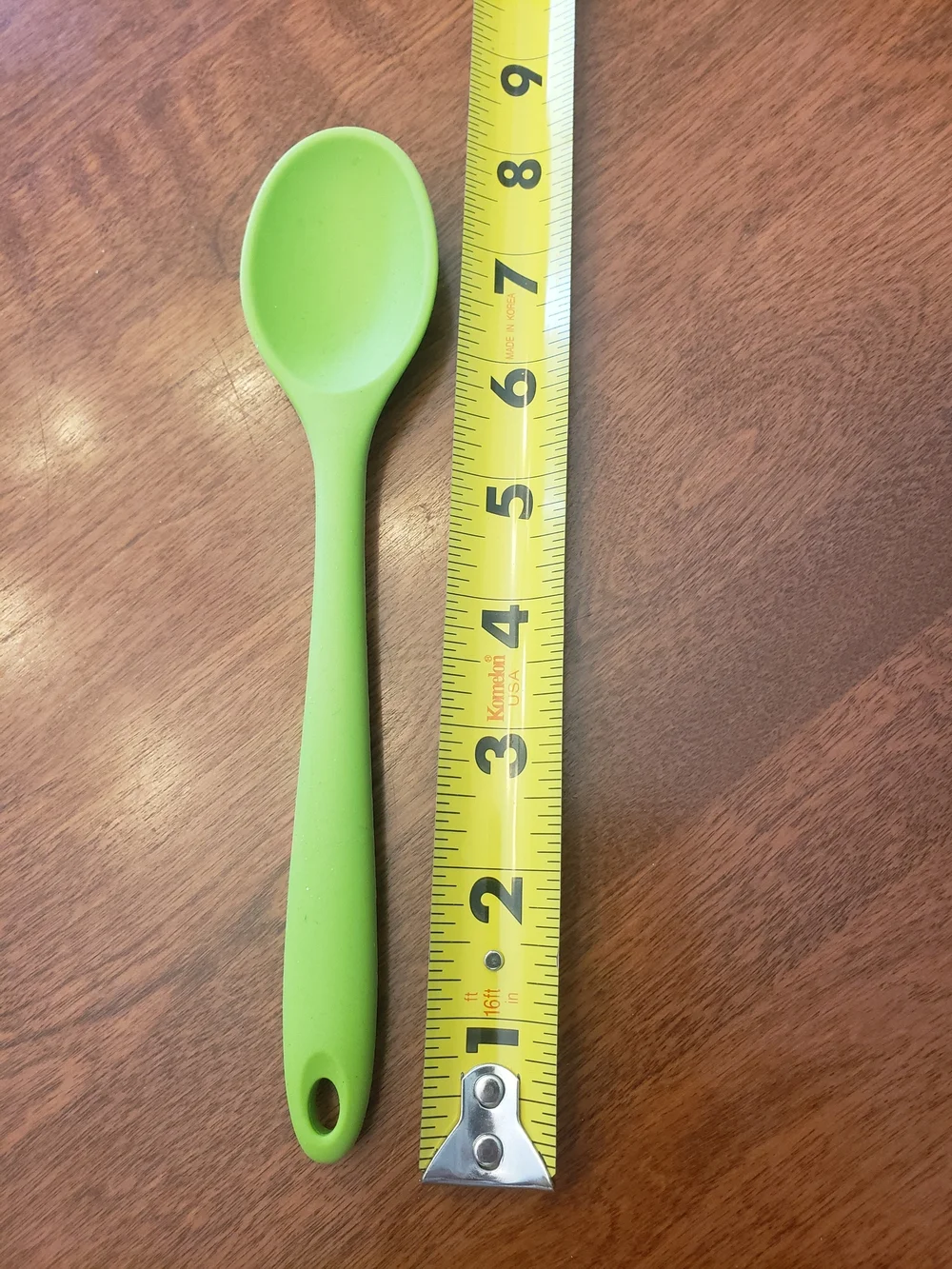 Assorted Green & Aqua Plastic And Silicone Kitchen Utensils (Set Of 7 Total)
